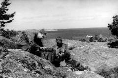 Diverse bilder från fotoarkivet Bohusläns Försvarsmuseum 60 tal 